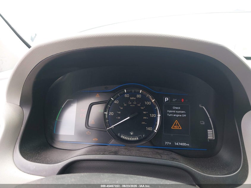 2019 Hyundai VIN KMHC65LC5KU139546 IAAI salvage auction — NORMAL WEAR, Clear - Dealer Only (California), sold $1,950 on 2026-07-13 (photo 7)