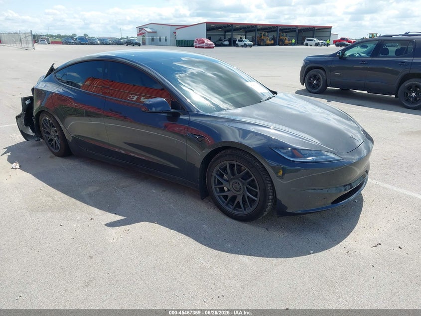 2026 Tesla Model 3 VIN 5YJ3E1EB5TF156118 — IAAI salvage auction photo