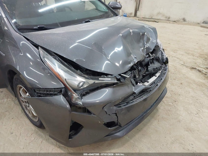 2016 Toyota Prius VIN JTDKBRFU5G3510791 IAAI salvage auction — FRONT END, Salvage (Pennsylvania), sold $2,725 on 2026-07-30 (photo 6)