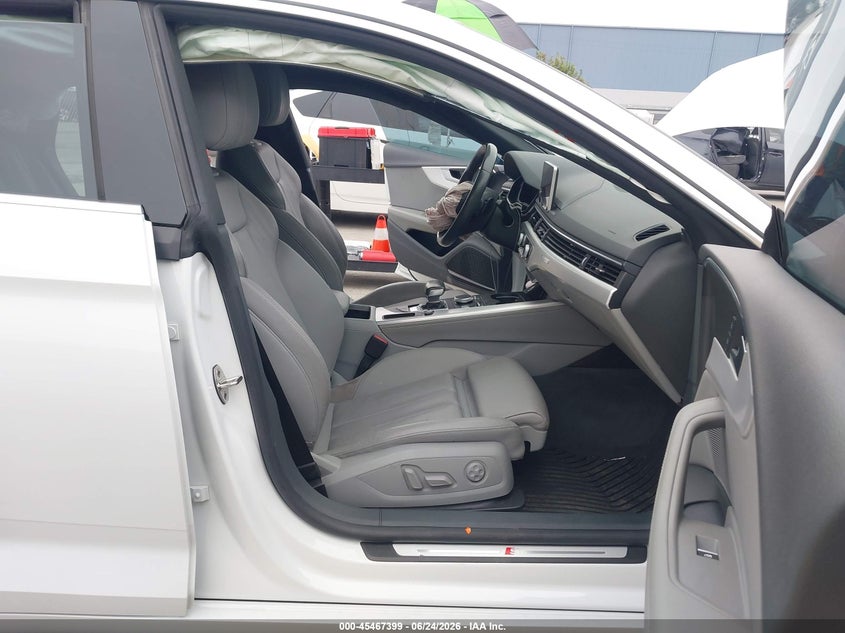 2019 Audi A5 VIN WAUENCF53KA059503 IAAI salvage auction — LEFT FRONT, Salvage (California), sold $5,000 on 2026-07-16 (photo 5)