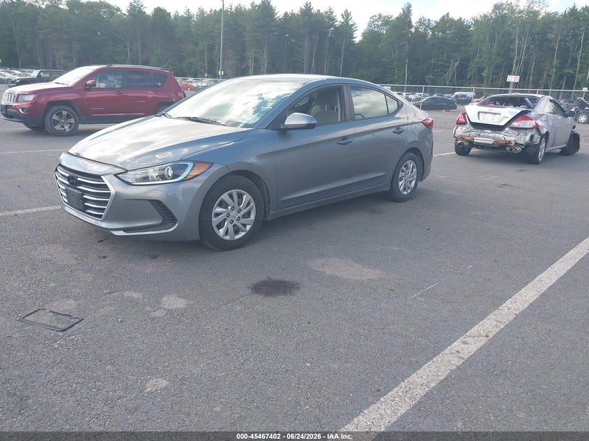 2017 Hyundai Elantra VIN KMHD74LF7HU369104 IAAI salvage auction — LEFT FRONT, Salvage Title, sold $1,250 on 2026-07-23 (photo 2)