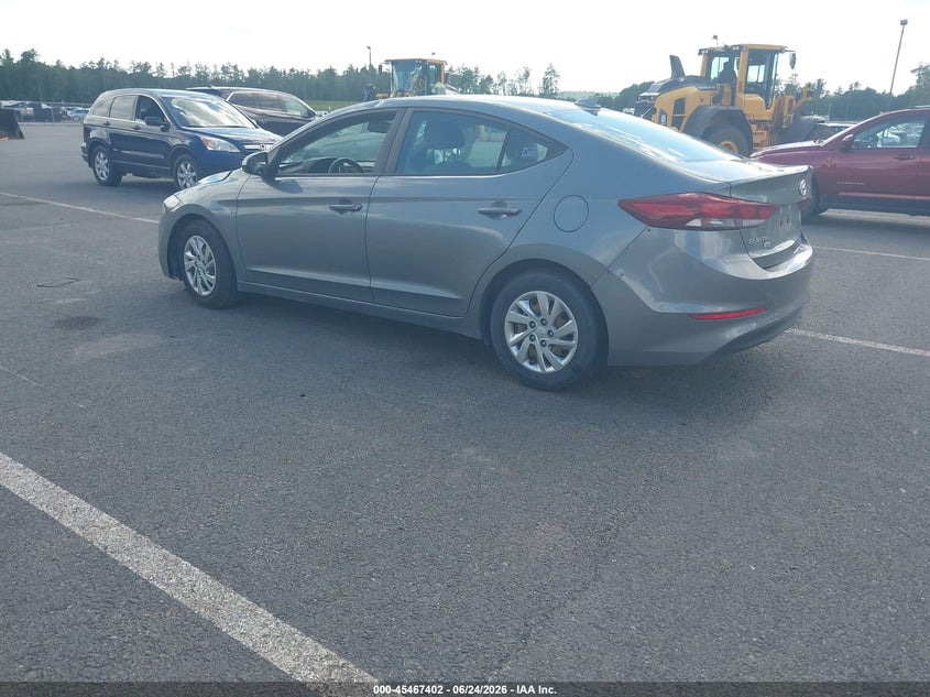 2017 Hyundai Elantra VIN KMHD74LF7HU369104 IAAI salvage auction — LEFT FRONT, Salvage Title, sold $1,250 on 2026-07-23 (photo 3)