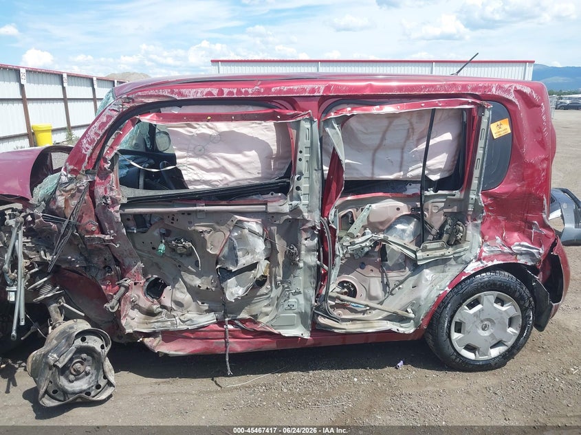 2012 Nissan Cube VIN JN8AZ2KR1CT255653 IAAI salvage auction — ROLLOVER, Salvage Title, sold $100 on 2026-07-14 (photo 6)