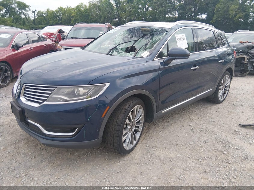 2017 Lincoln Mkx VIN 2LMPJ8LP9HBL52717 IAAI salvage auction — FRONT END, Salvage Title, sold $4,100 on 2026-07-09 (photo 2)