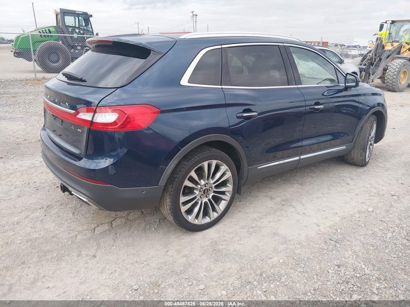 2017 Lincoln Mkx VIN 2LMPJ8LP9HBL52717 IAAI salvage auction — FRONT END, Salvage Title, sold $4,100 on 2026-07-09 (photo 4)