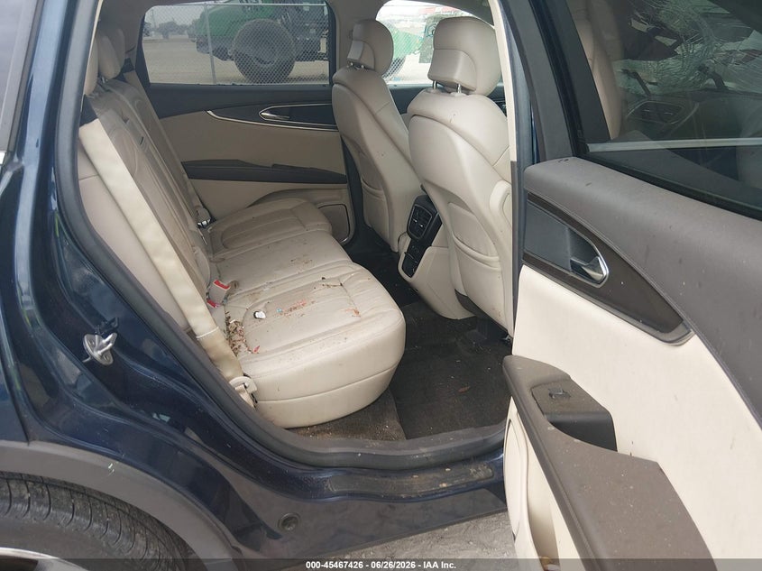 2017 Lincoln Mkx VIN 2LMPJ8LP9HBL52717 IAAI salvage auction — FRONT END, Salvage Title, sold $4,100 on 2026-07-09 (photo 8)