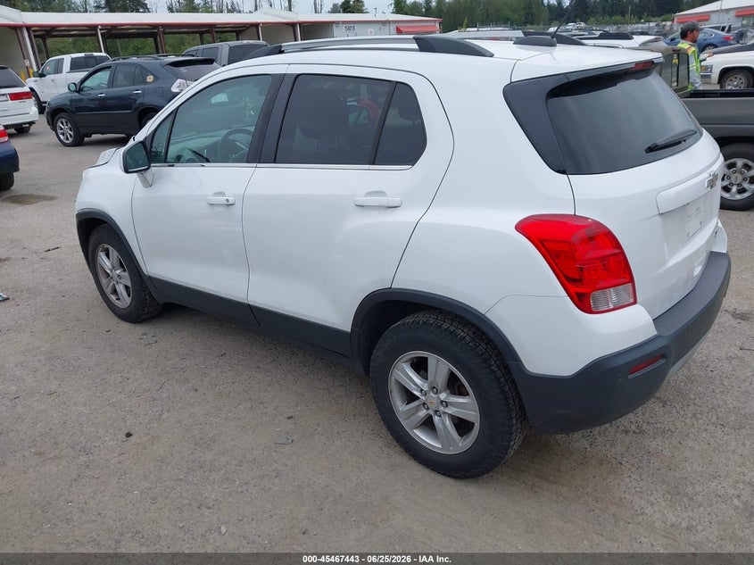 2016 Chevrolet Trax VIN KL7CJPSB5GB628570 IAAI salvage auction — FRONT END, Bill Of Sale (Washington), sold $775 on 2026-07-15 (photo 3)