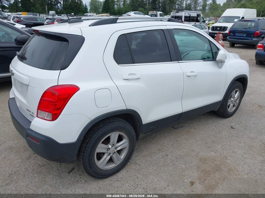 2016 Chevrolet Trax VIN KL7CJPSB5GB628570 IAAI salvage auction — FRONT END, Bill Of Sale (Washington), sold $775 on 2026-07-15 (photo 4)