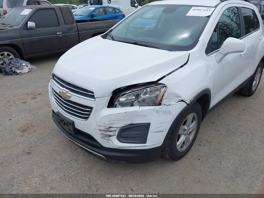 2016 Chevrolet Trax VIN KL7CJPSB5GB628570 IAAI salvage auction — FRONT END, Bill Of Sale (Washington), sold $775 on 2026-07-15 (photo 6)