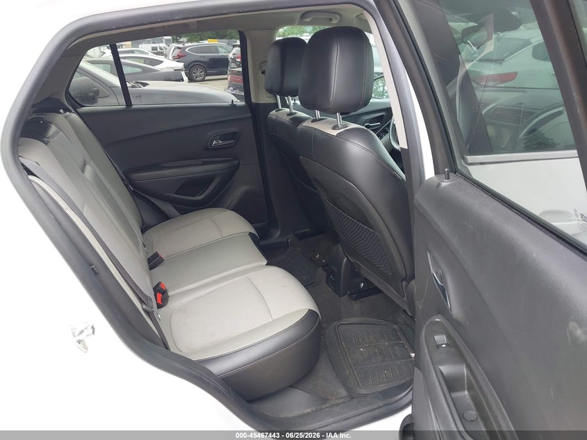 2016 Chevrolet Trax VIN KL7CJPSB5GB628570 IAAI salvage auction — FRONT END, Bill Of Sale (Washington), sold $775 on 2026-07-15 (photo 8)