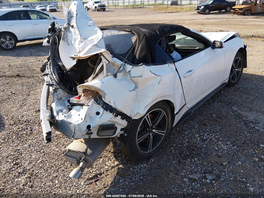 2024 Ford Mustang VIN 1FAGP8UH4R5120401 IAAI salvage auction — Rear, Salvage, sold $1,350 on 2026-10-12 (photo 4)
