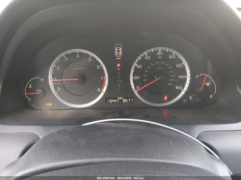 2009 Honda Accord VIN JHMCP26389C011375 IAAI salvage auction — RIGHT SIDE, Salvage (Utah), sold $1,050 on 2026-07-23 (photo 7)