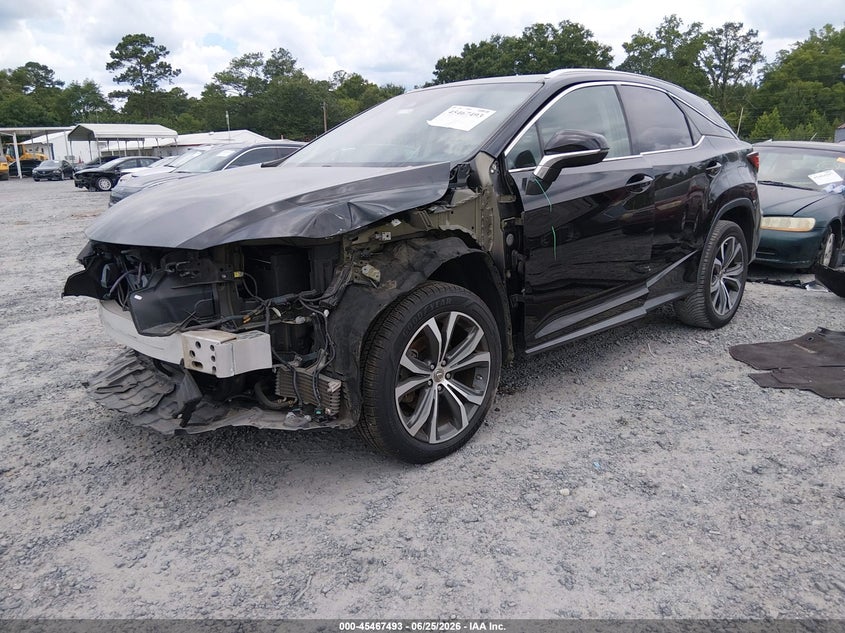 2017 Lexus Rx VIN 2T2ZZMCA3HC055483 IAAI salvage auction — LEFT FRONT, Salvage (South Carolina), sold $9,100 on 2026-07-31 (photo 2)