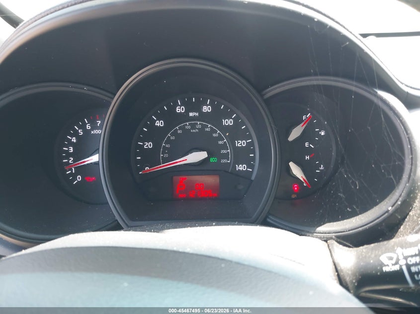 2016 Kia Rio VIN KNADN5A37G6677690 IAAI salvage auction — UNKNOWN, Salvage Title - Dealer (California), sold $800 on 2026-07-15 (photo 7)