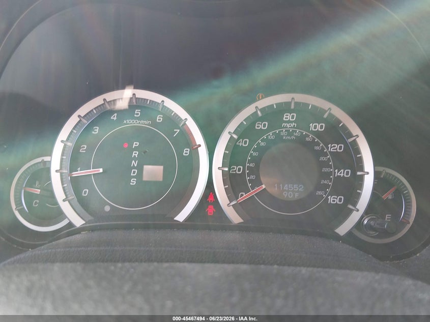 2011 Acura Tsx VIN JH4CU2F62BC018346 IAAI salvage auction — FRONT END, Clear (Tennessee), sold $2,250 on 2026-07-16 (photo 7)