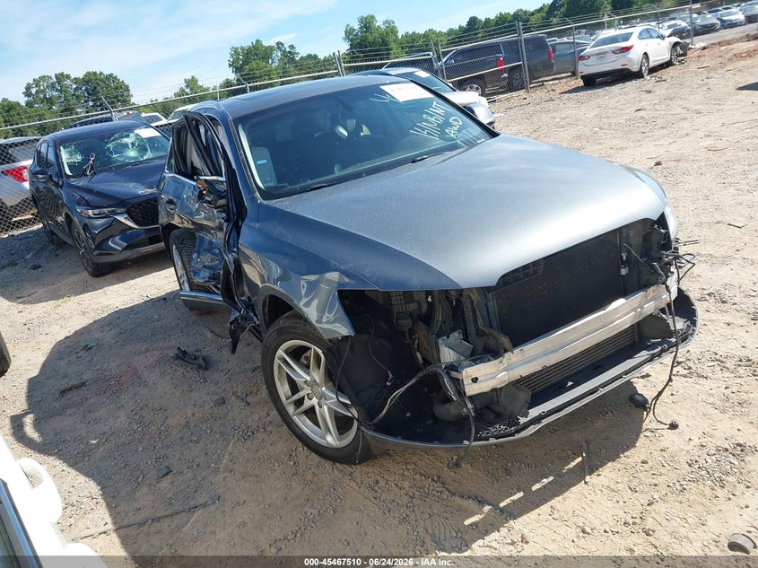 2016 Audi Q5 VIN WA1L2AFP0GA034875 IAAI salvage auction — FRONT END, Salvage (North Carolina), sold $1,650 on 2026-07-20 (photo 1)