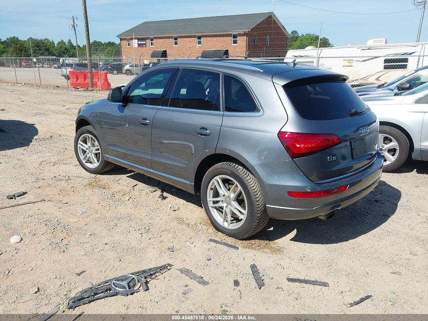 2016 Audi Q5 VIN WA1L2AFP0GA034875 IAAI salvage auction — FRONT END, Salvage (North Carolina), sold $1,650 on 2026-07-20 (photo 3)