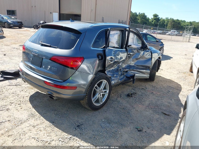 2016 Audi Q5 VIN WA1L2AFP0GA034875 IAAI salvage auction — FRONT END, Salvage (North Carolina), sold $1,650 on 2026-07-20 (photo 4)