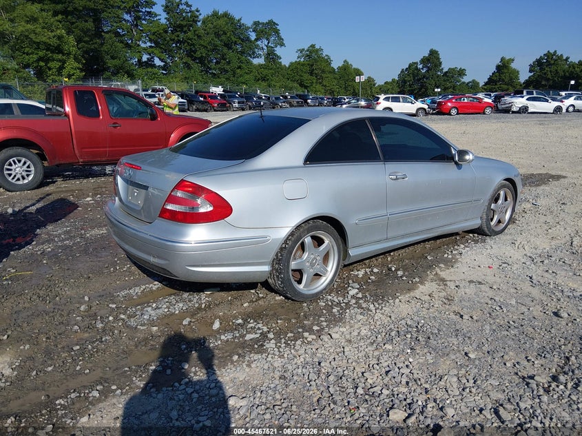 2003 Mercedes-benz Clk-class VIN WDBTJ75J03F053799 IAAI salvage auction — NORMAL WEAR, Original (West Virginia), sold $125 on 2026-07-15 (photo 4)