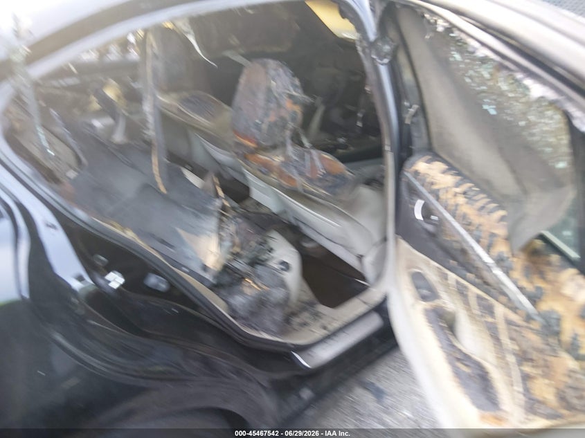 2014 Infiniti Q50 VIN JN1BV7APXEM680295 IAAI salvage auction — EXTERIOR BURN, Salvage (South Carolina), sold $600 on 2026-07-29 (photo 8)