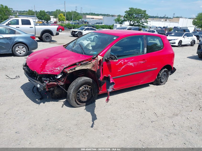 2007 Volkswagen Rabbit VIN WVWBR71KX7W146677 IAAI salvage auction — FRONT END, Salvage (Pennsylvania), sold $225 on 2026-07-17 (photo 2)
