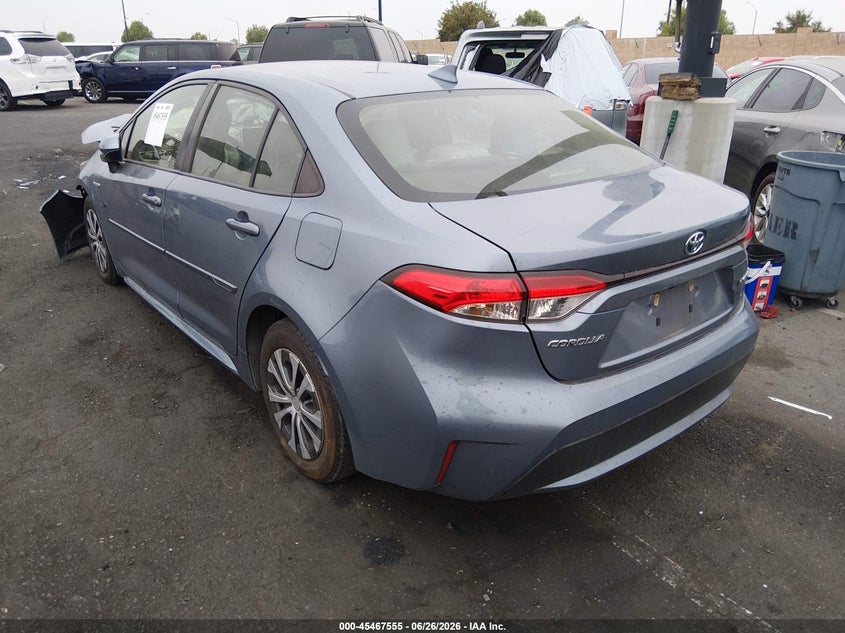 2021 Toyota Corolla VIN JTDEAMDE5MJ024892 IAAI salvage auction — FRONT END, Salvage Certificate (California), sold $2,100 on 2026-07-10 (photo 3)