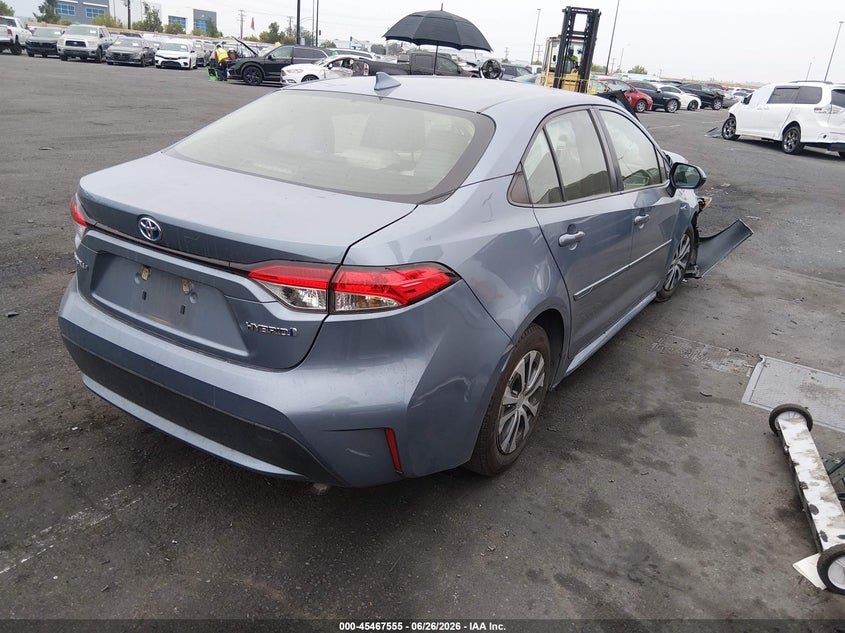 2021 Toyota Corolla VIN JTDEAMDE5MJ024892 IAAI salvage auction — FRONT END, Salvage Certificate (California), sold $2,100 on 2026-07-10 (photo 4)