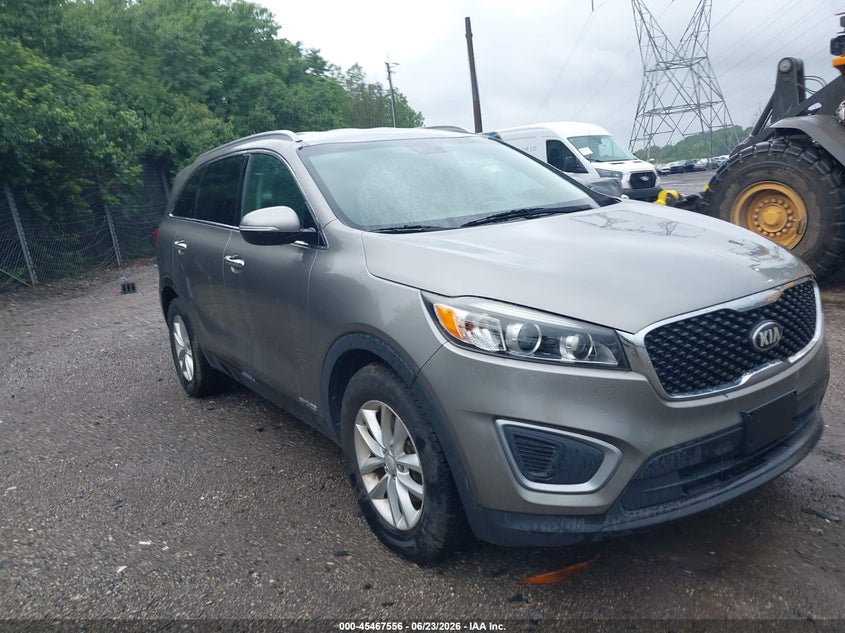 2016 Kia Sorento VIN 5XYPGDA54GG178591 IAAI salvage auction — UNKNOWN, Clear (Pennsylvania), sold $1,500 on 2026-07-10 (photo 1)