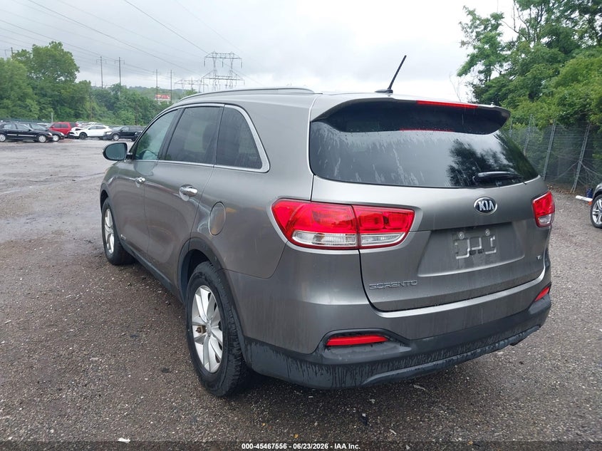 2016 Kia Sorento VIN 5XYPGDA54GG178591 IAAI salvage auction — UNKNOWN, Clear (Pennsylvania), sold $1,500 on 2026-07-10 (photo 3)