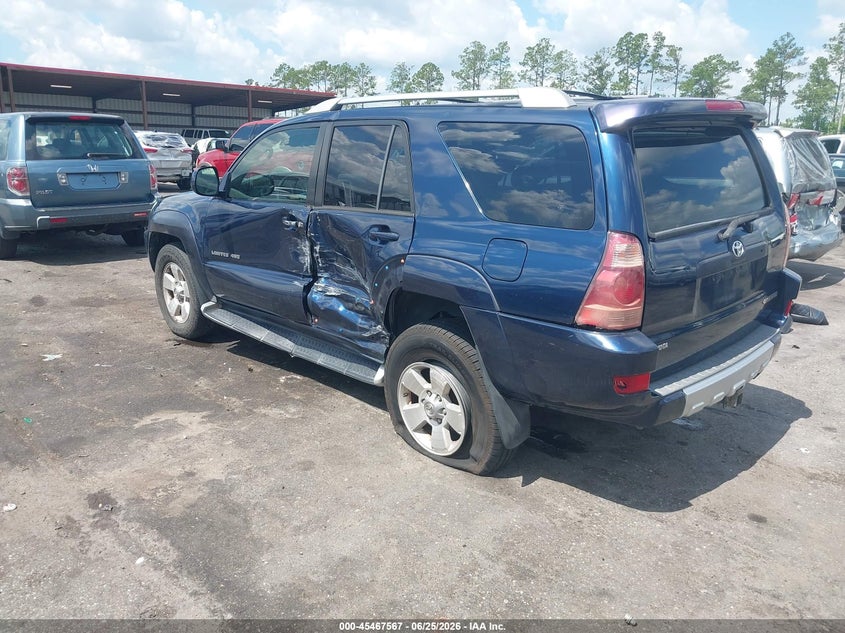 2003 Toyota 4runner VIN JTEBU17RX38006672 IAAI salvage auction — SIDE, Rebuildable (Florida), sold $1,500 on 2026-07-21 (photo 3)