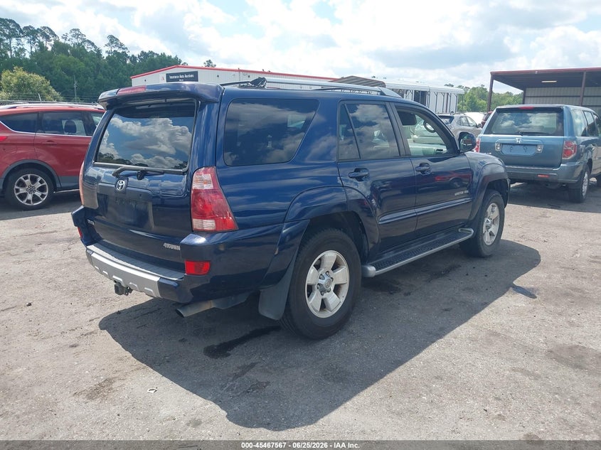 2003 Toyota 4runner VIN JTEBU17RX38006672 IAAI salvage auction — SIDE, Rebuildable (Florida), sold $1,500 on 2026-07-21 (photo 4)