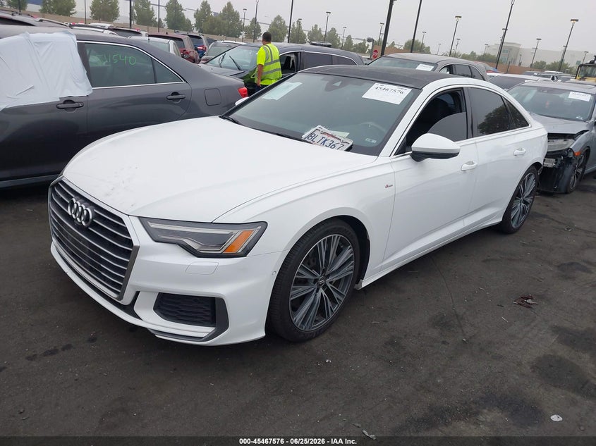 2019 Audi A6 VIN WAUL2AF2XKN095207 IAAI salvage auction — REAR END, Salvage Title, sold $7,675 on 2026-07-31 (photo 2)