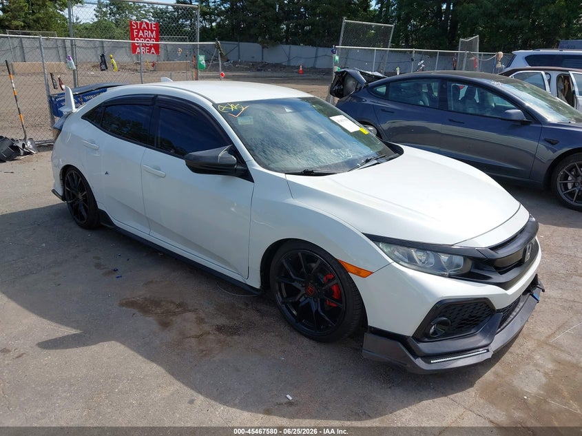 2019 Honda Civic VIN SHHFK7H47KU416974 IAAI salvage auction — LEFT REAR, Salvage Title, sold $3,650 on 2026-07-21 (photo 1)