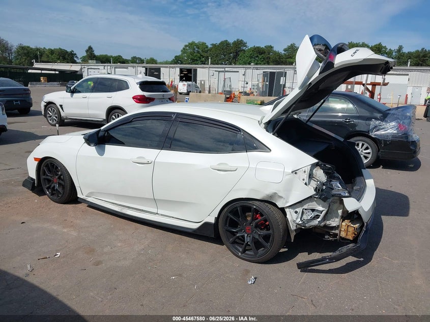 2019 Honda Civic VIN SHHFK7H47KU416974 IAAI salvage auction — LEFT REAR, Salvage Title, sold $3,650 on 2026-07-21 (photo 3)