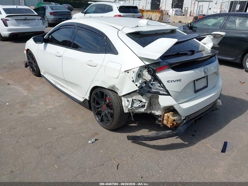 2019 Honda Civic VIN SHHFK7H47KU416974 IAAI salvage auction — LEFT REAR, Salvage Title, sold $3,650 on 2026-07-21 (photo 6)