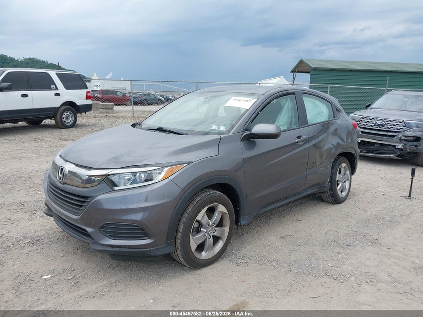 2019 Honda Hr-v VIN 3CZRU6H37KG725570 IAAI salvage auction — SIDE, Salvage (Pennsylvania), sold $4,000 on 2026-07-21 (photo 2)