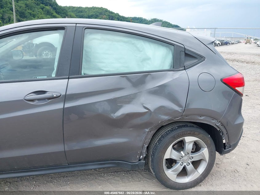 2019 Honda Hr-v VIN 3CZRU6H37KG725570 IAAI salvage auction — SIDE, Salvage (Pennsylvania), sold $4,000 on 2026-07-21 (photo 6)