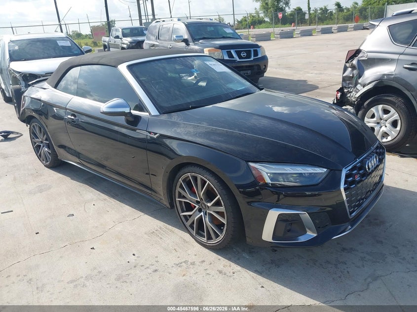 2023 Audi S5 VIN WAUW4GF5XPN008000 — IAAI salvage auction photo