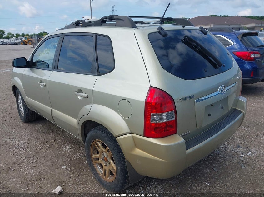 2008 Hyundai Tucson VIN KM8JN12B38U870321 IAAI salvage auction — RIGHT FRONT, Junk Bill Of Sale Mv2459 (Wisconsin), sold $325 on 2026-07-14 (photo 3)