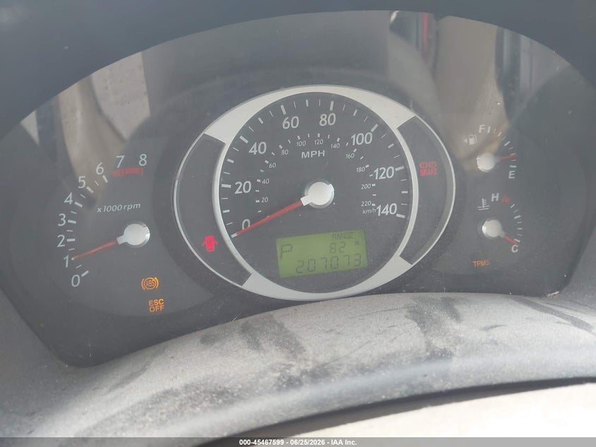 2008 Hyundai Tucson VIN KM8JN12B38U870321 IAAI salvage auction — RIGHT FRONT, Junk Bill Of Sale Mv2459 (Wisconsin), sold $325 on 2026-07-14 (photo 7)