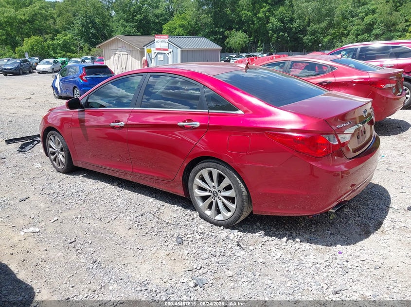 2011 Hyundai Sonata VIN 5NPEC4AC2BH001427 IAAI salvage auction — RIGHT FRONT, Salvage (Pennsylvania), sold $350 on 2026-07-28 (photo 3)