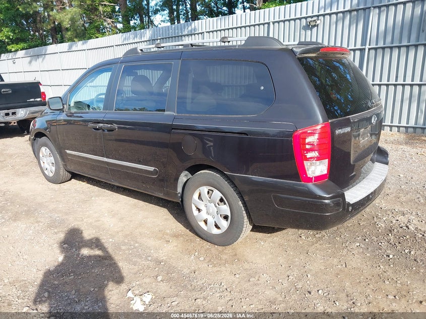 2008 Hyundai Entourage VIN KNDMC233186045919 IAAI salvage auction — NORMAL WEAR, Clear (New Jersey), sold $875 on 2026-07-08 (photo 3)