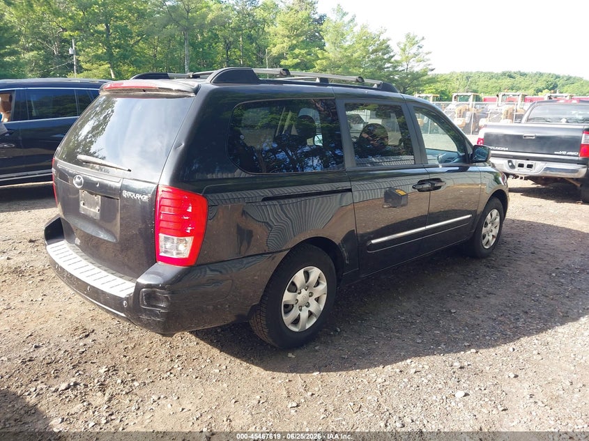 2008 Hyundai Entourage VIN KNDMC233186045919 IAAI salvage auction — NORMAL WEAR, Clear (New Jersey), sold $875 on 2026-07-08 (photo 4)