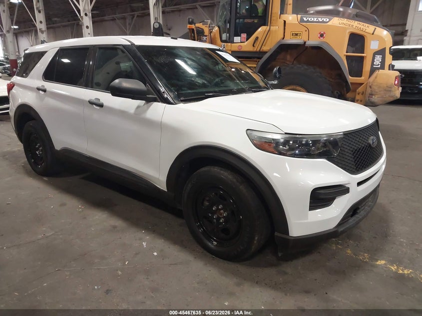 2021 Ford Police interceptor utility VIN 1FM5K8AB7MGA72904 — IAAI salvage auction photo
