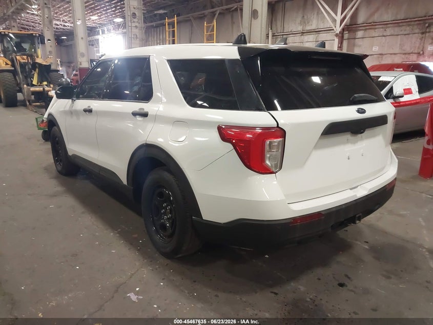 2021 Ford Police interceptor utility VIN 1FM5K8AB7MGA72904 IAAI salvage auction — FRONT END, Salvage (Nevada), sold $2,900 on 2026-07-09 (photo 3)