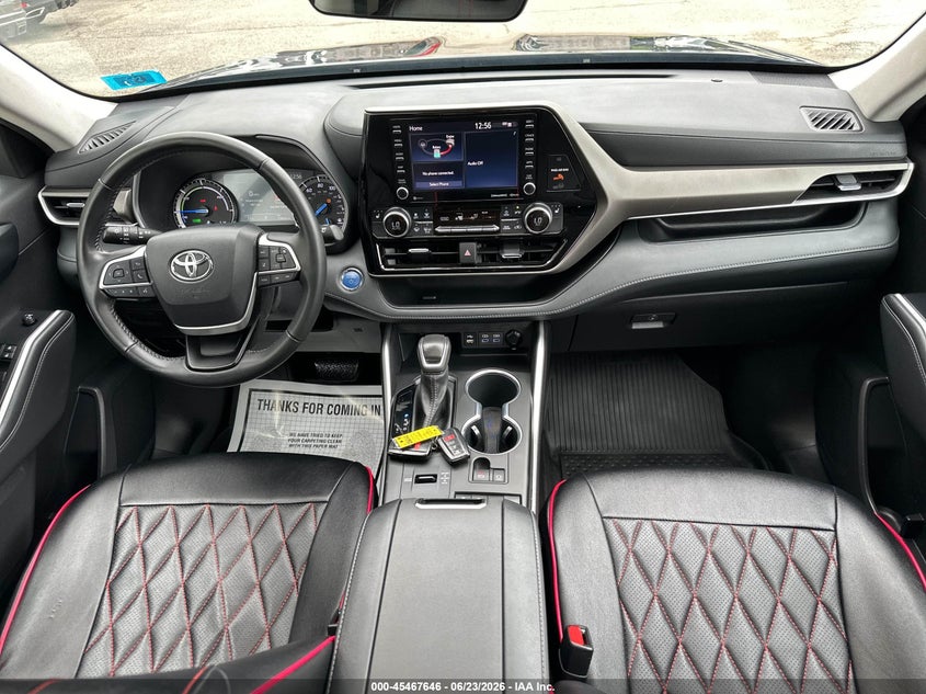 2022 Toyota Highlander VIN 5TDGBRCH2NS556944 IAAI salvage auction — NORMAL WEAR, Original (New Hampshire), sold $20,000 on 2026-07-22 (photo 6)