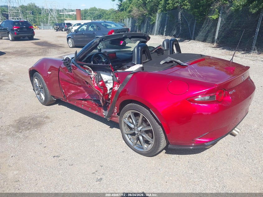 2023 Mazda VIN JM1NDAD73P0560824 IAAI salvage auction — FRONT END, Salvage Title, sold $3,550 on 2026-07-24 (photo 3)