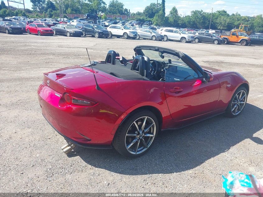 2023 Mazda VIN JM1NDAD73P0560824 IAAI salvage auction — FRONT END, Salvage Title, sold $3,550 on 2026-07-24 (photo 4)