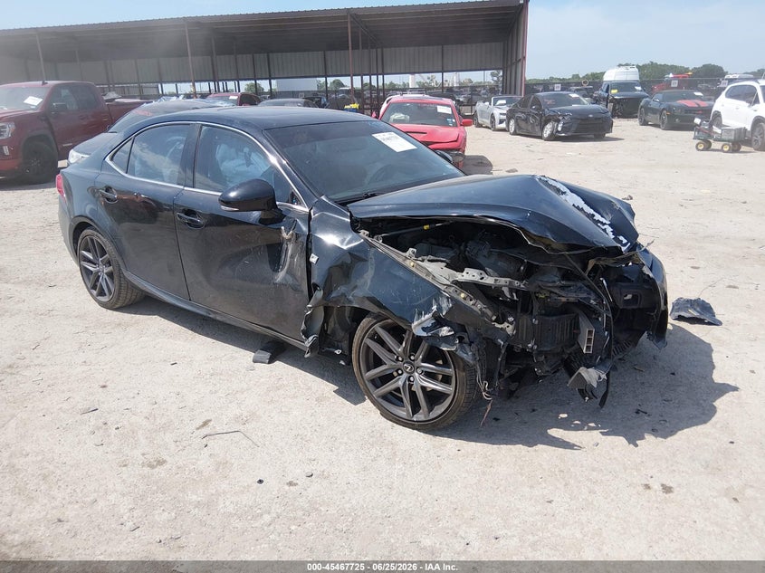2014 Lexus Is VIN JTHBF1D22E5016766 IAAI salvage auction — FRONT END, Salvage (Texas), sold $325 on 2026-07-28 (photo 1)
