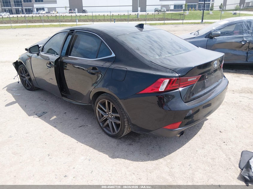 2014 Lexus Is VIN JTHBF1D22E5016766 IAAI salvage auction — FRONT END, Salvage (Texas), sold $325 on 2026-07-28 (photo 3)